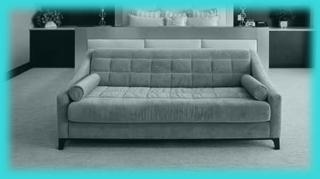 couch blau