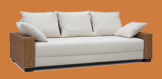 polyrattan couch