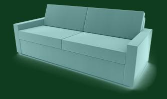 rotes sofa