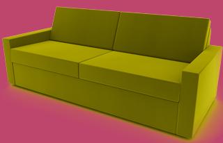 sofa in grau